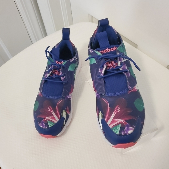 Reebok Colorful Print 3D Ultralite Sneakers Size 6, Walking, Running - Picture 4 of 16